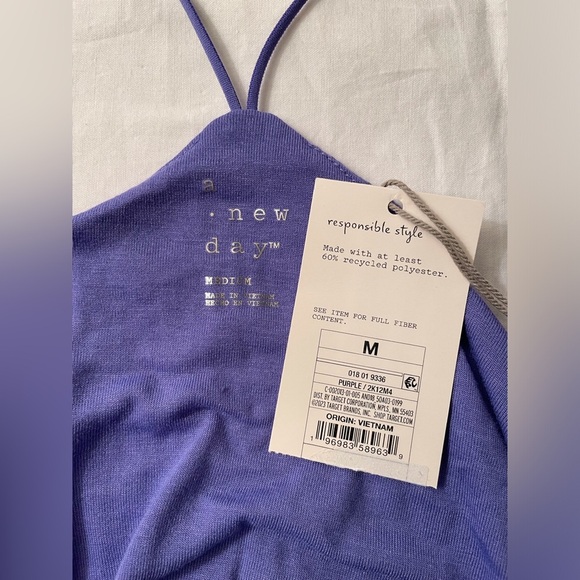 A New Day Camisole Tank Top Purple - Picture 10 of 13